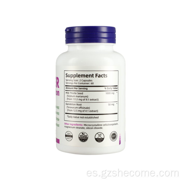 Soporte de cápsulas de protección hepática de alta calidad